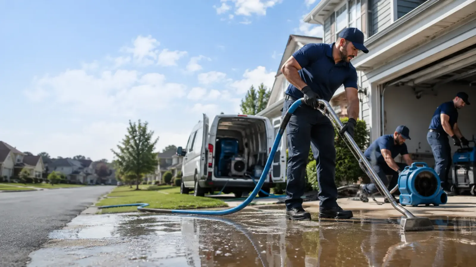 Flood Damage Restoration in Burns Flat, OK